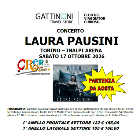 Concerto - LAURA PAUSINI - 17 Ottobre 2026